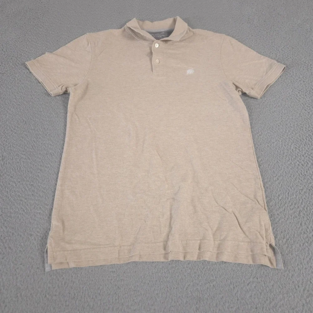 LOT OF 2 Banana Republic Shirt Mens S Multi Organic Cotton Pique Mesh Texture